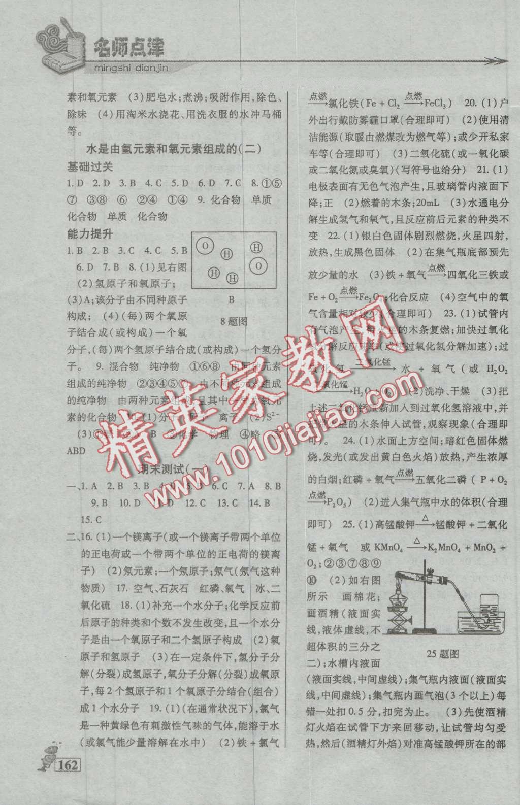 2016年名師點(diǎn)津八年級化學(xué)上冊 第11頁