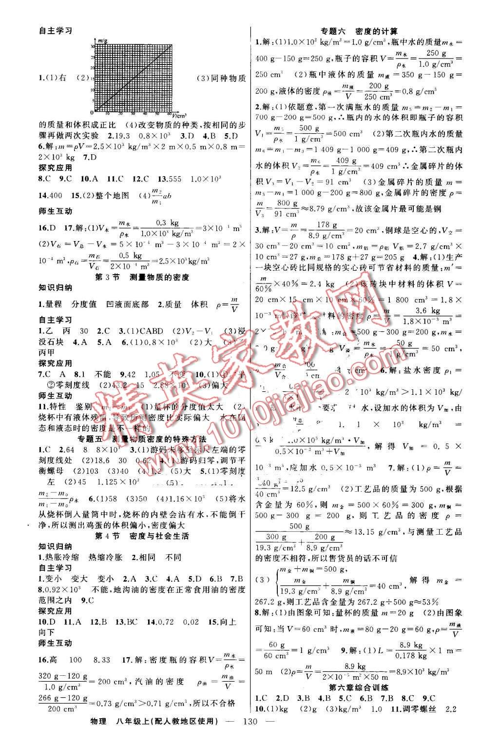 2016年原創(chuàng)新課堂八年級(jí)物理上冊(cè)人教版 第6頁