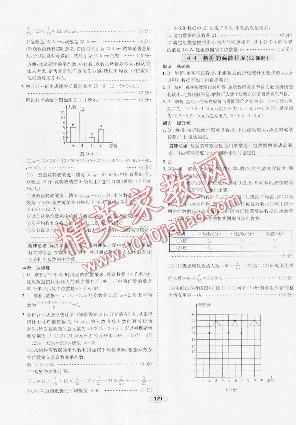 2016年中学教材全练八年级数学上册青岛版 第33页