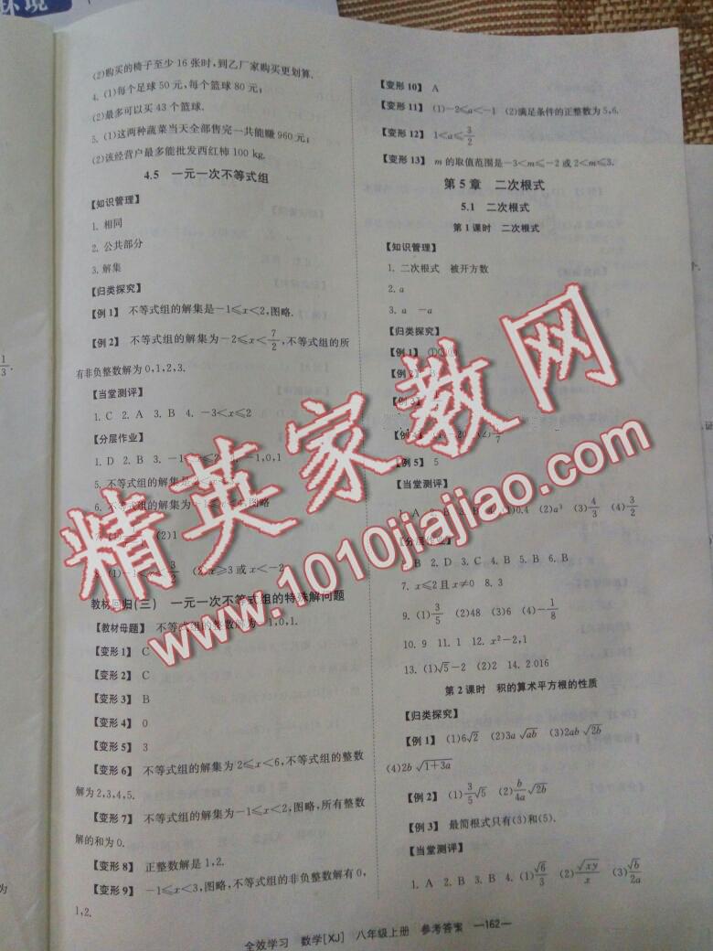 2014年全效學(xué)習(xí)八年級(jí)數(shù)學(xué)上冊(cè)湘教版 第12頁