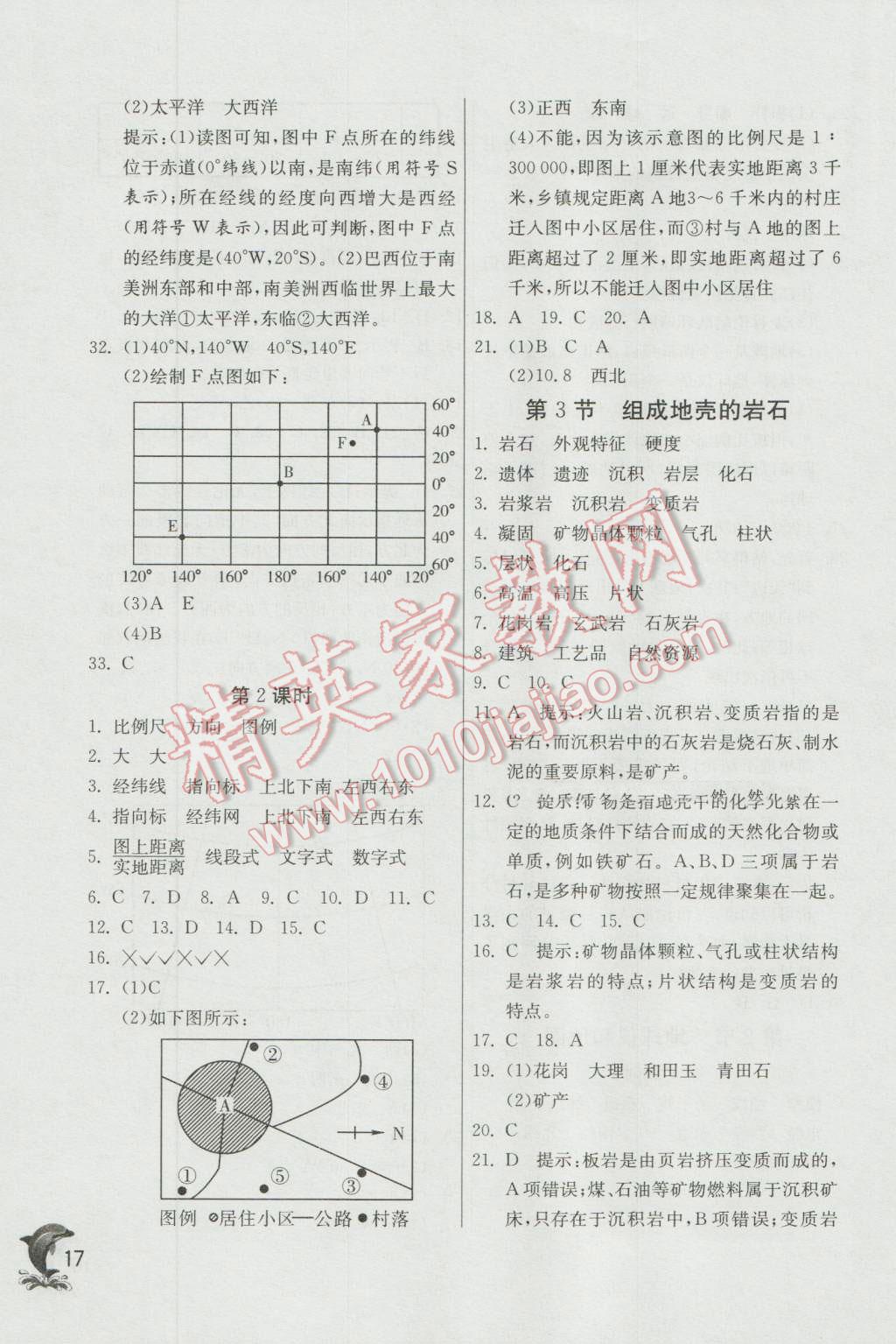 2016年實(shí)驗(yàn)班提優(yōu)訓(xùn)練七年級(jí)科學(xué)上冊(cè)浙教版 第17頁(yè)