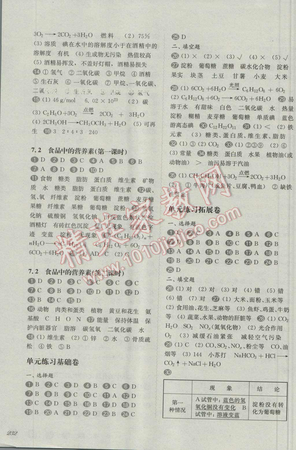 2016年华东师大版一课一练九年级化学全一册 第18页