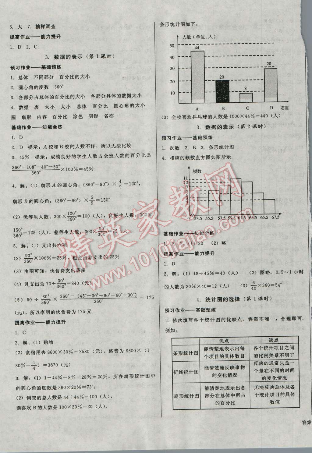 2016年勝券在握打好基礎(chǔ)金牌作業(yè)本七年級數(shù)學(xué)上冊北師大版 第17頁