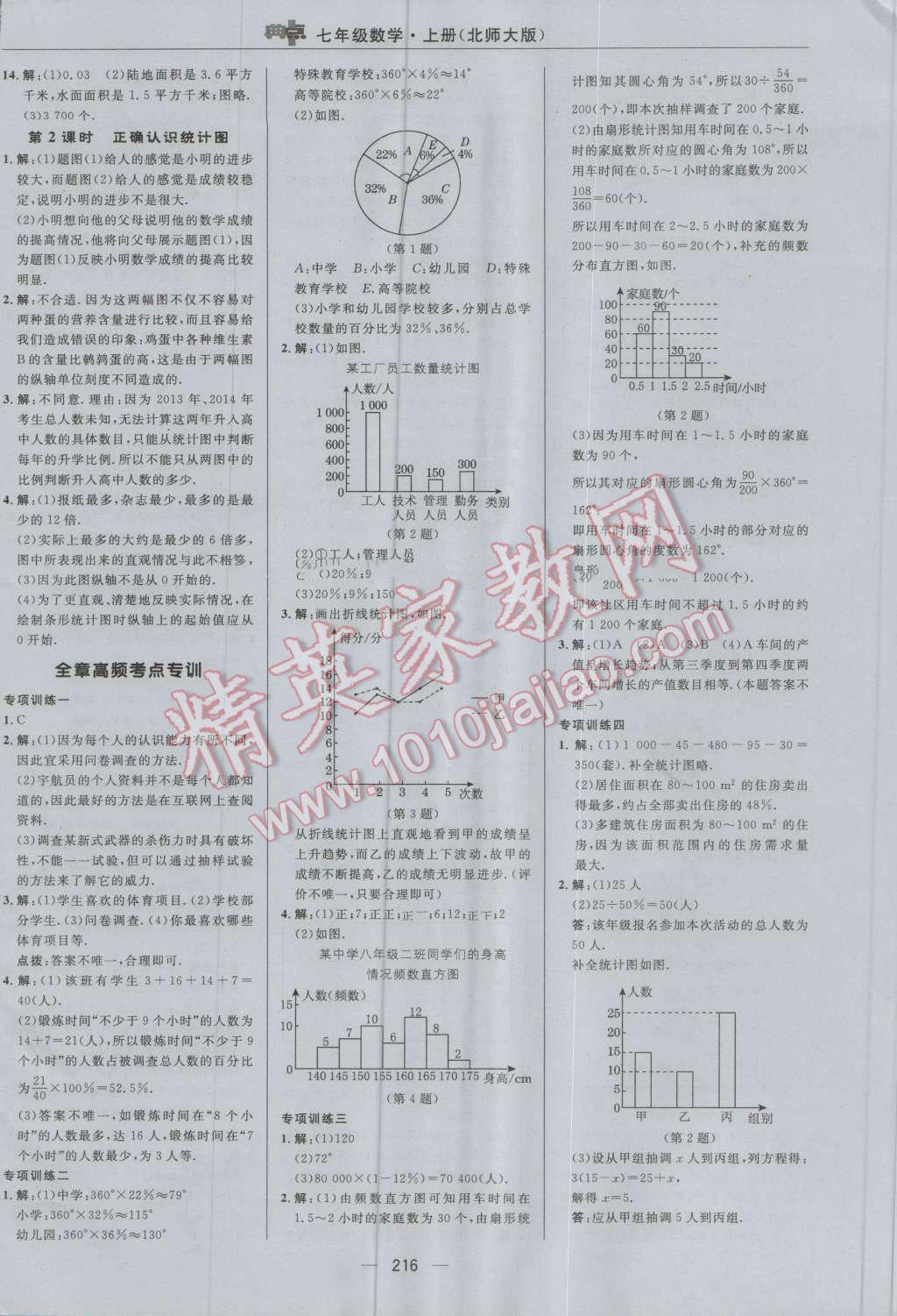 2016年綜合應(yīng)用創(chuàng)新題典中點(diǎn)七年級(jí)數(shù)學(xué)上冊(cè)北師大版 參考答案第40頁(yè)