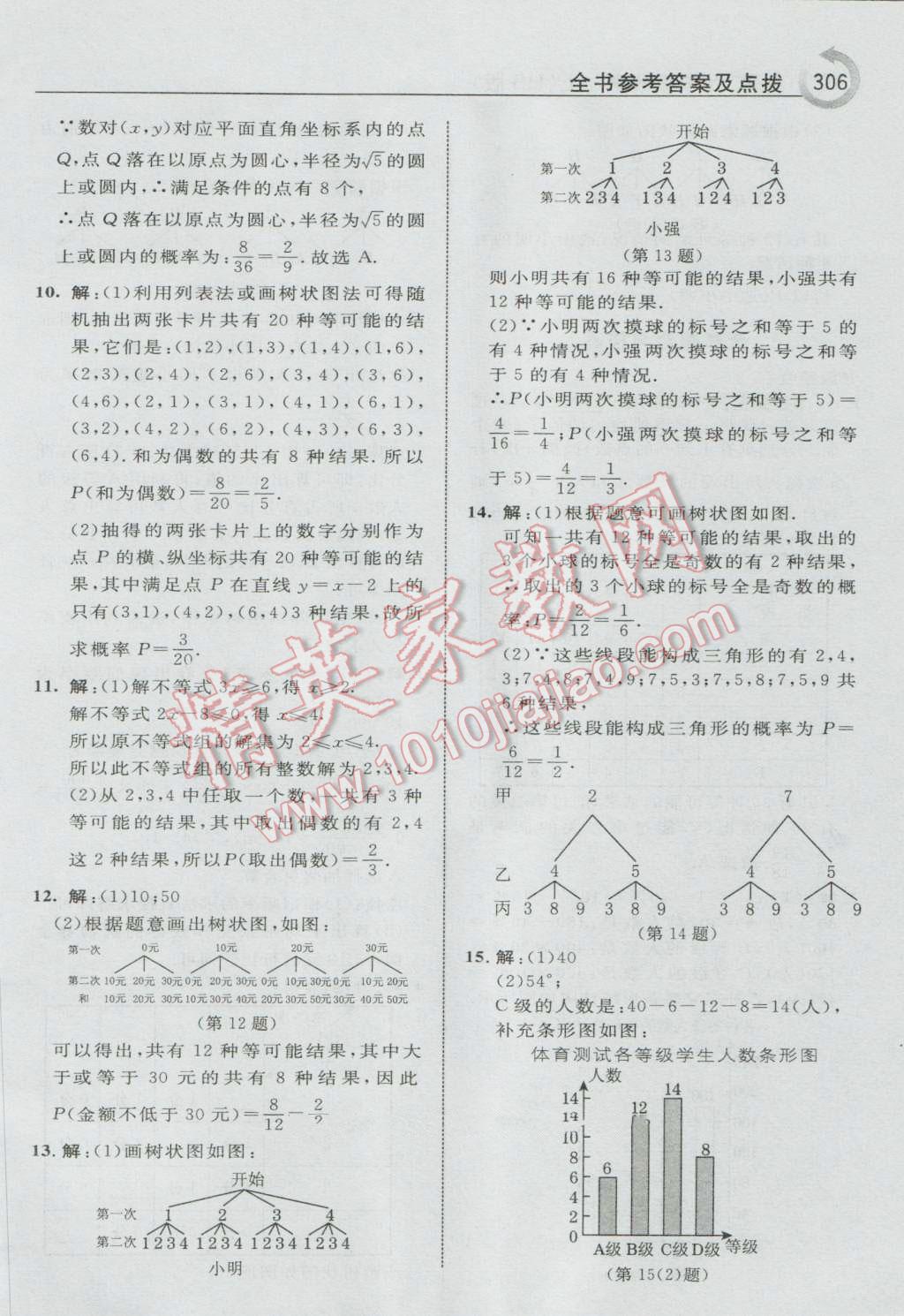 2016年特高級教師點撥九年級數(shù)學上冊華師大版 參考答案第68頁