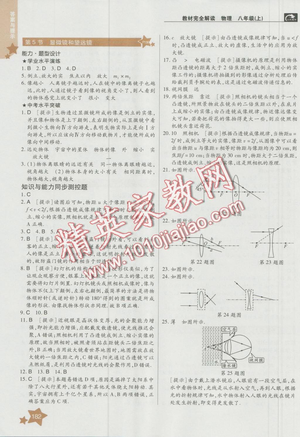 2016年教材完全解讀八年級(jí)物理上冊(cè)人教版 第10頁(yè)