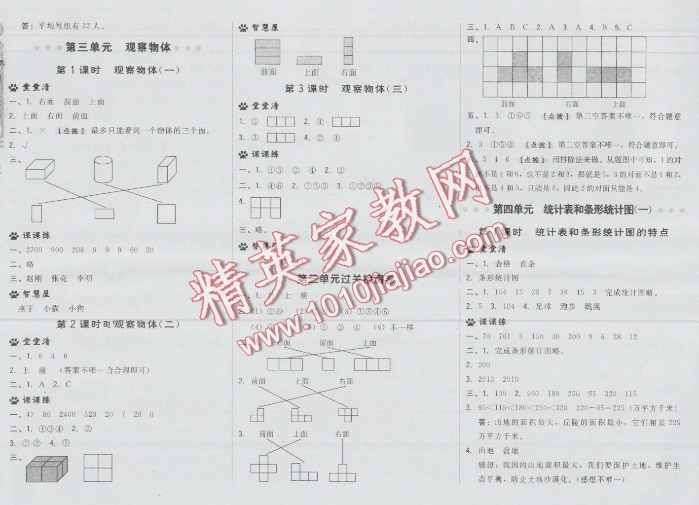 2016年综合应用创新题典中点四年级数学上册苏教版 第6页