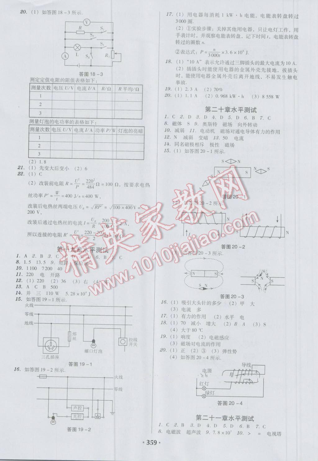 2016年百年學(xué)典廣東學(xué)導(dǎo)練九年級物理全一冊人教版 第15頁