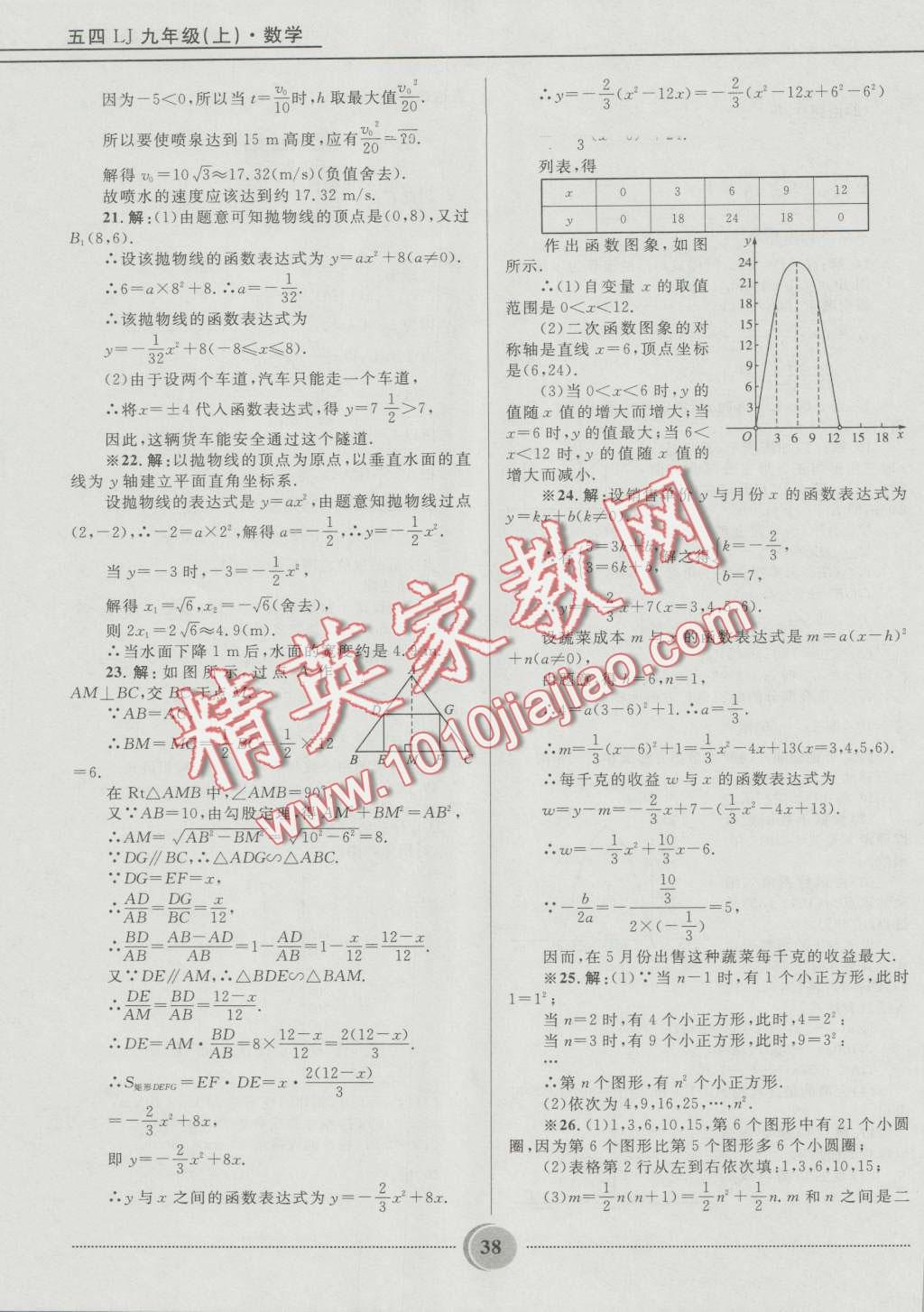 2016年奪冠百分百初中精講精練九年級數(shù)學(xué)上冊五四制魯教版 第38頁