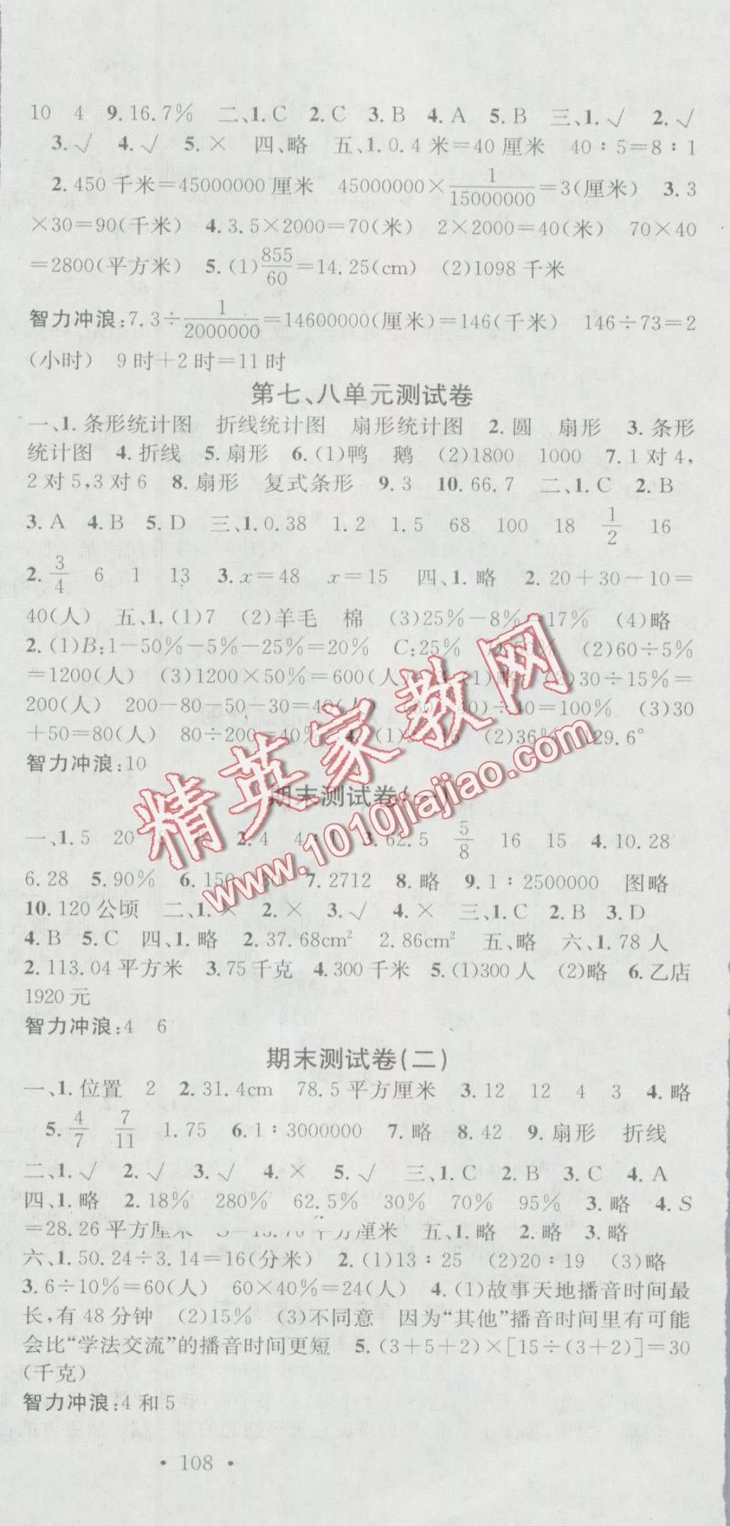 2016年助教型教輔名校課堂六年級數(shù)學(xué)上冊冀教版 第12頁