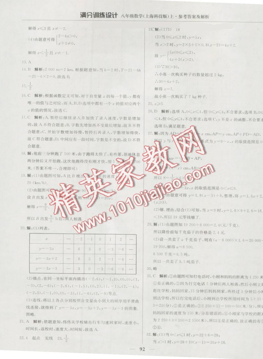 2016年滿分訓(xùn)練設(shè)計(jì)八年級數(shù)學(xué)上冊滬科版 第5頁