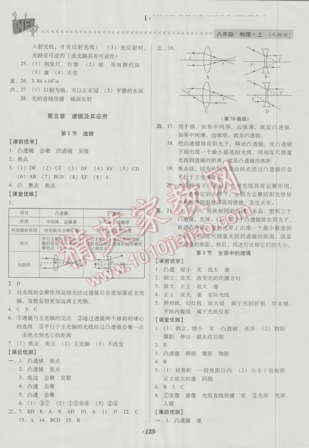 2015年全優(yōu)點(diǎn)練課計(jì)劃八年級(jí)物理上冊(cè)人教版 第11頁(yè)