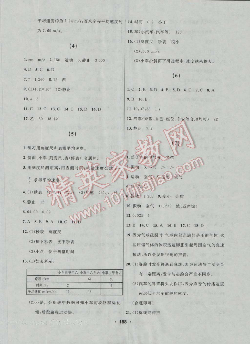 2016年試題優(yōu)化課堂同步八年級物理上冊人教版 第2頁