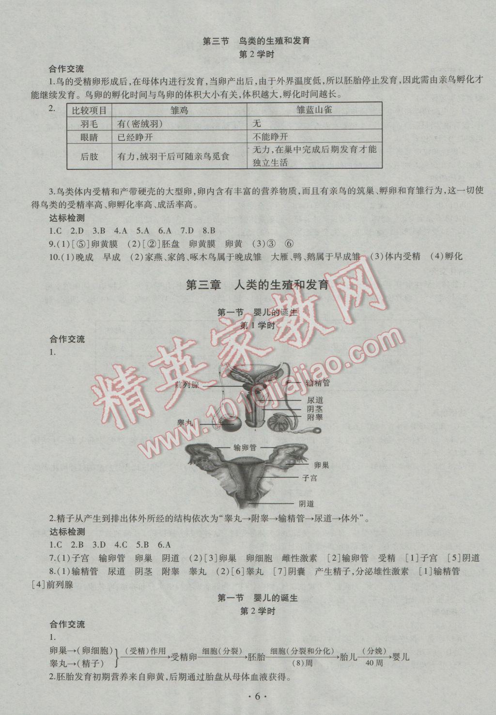 2016年同步學(xué)習(xí)八年級(jí)生物學(xué)全一冊(cè)濟(jì)南版 第13頁