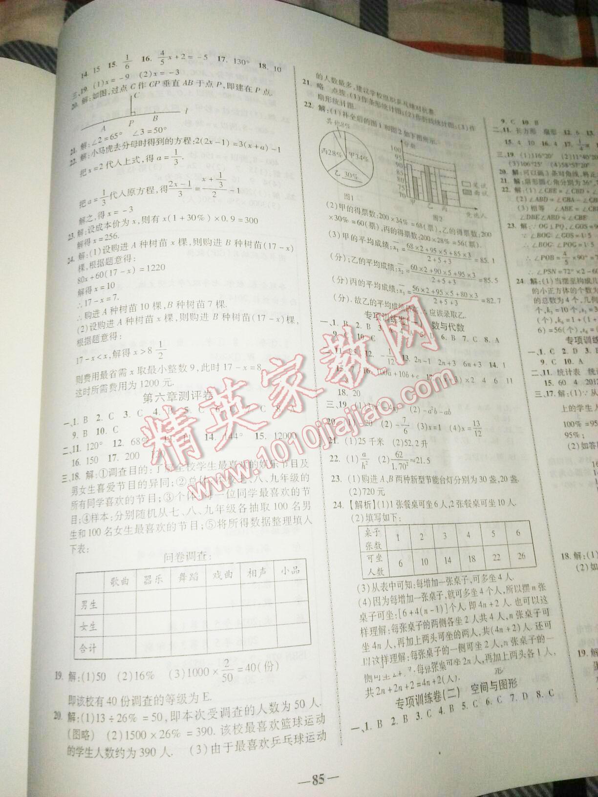 2016年培优夺冠金卷名师点拨七年级数学上册人教版 第17页