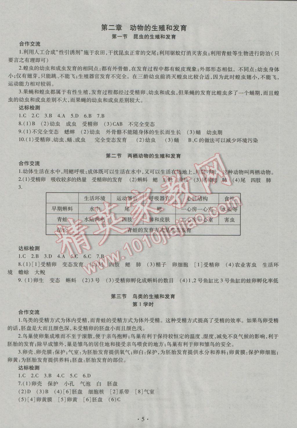 2016年同步學習八年級生物學全一冊濟南版 第12頁