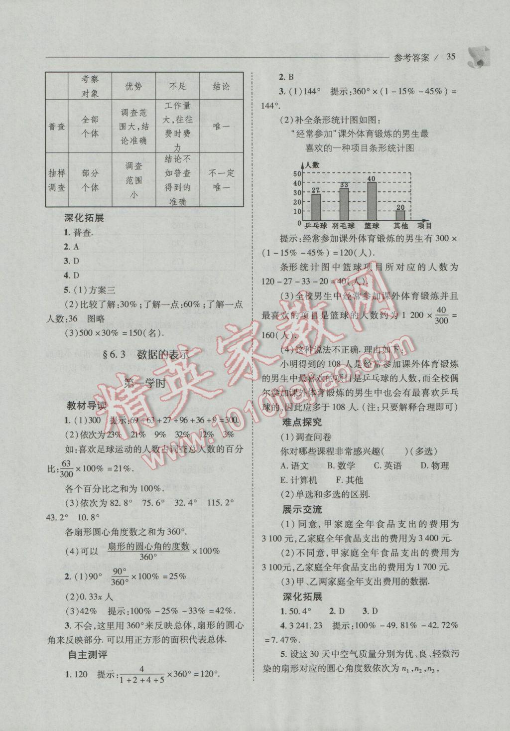 2016年新課程問(wèn)題解決導(dǎo)學(xué)方案七年級(jí)數(shù)學(xué)上冊(cè)北師大版 第35頁(yè)