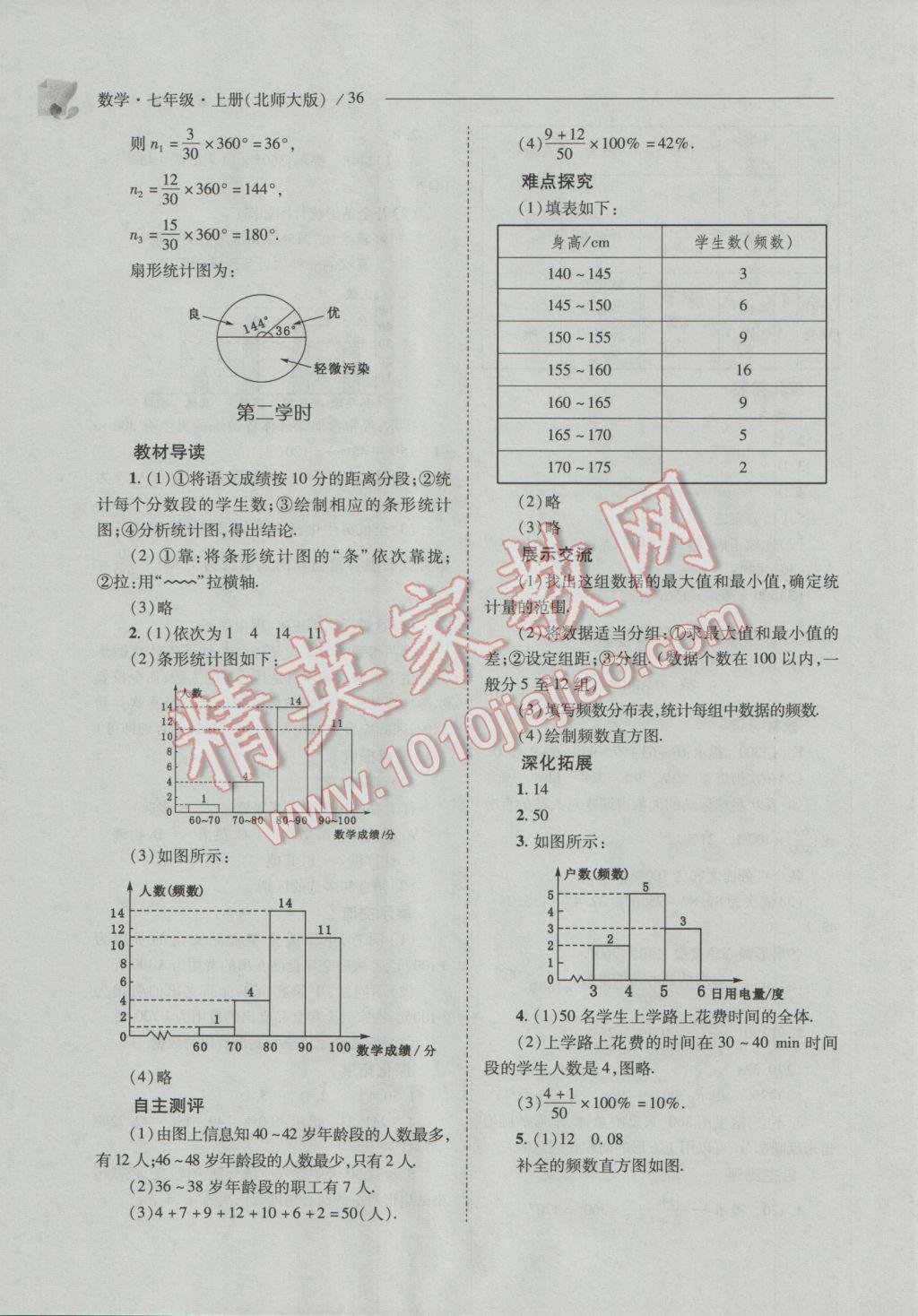 2016年新課程問題解決導(dǎo)學(xué)方案七年級(jí)數(shù)學(xué)上冊(cè)北師大版 第36頁(yè)