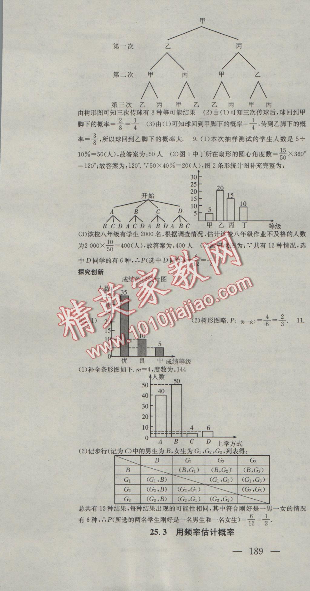 2016年名校零距離九年級數(shù)學上冊人教版 參考答案第31頁