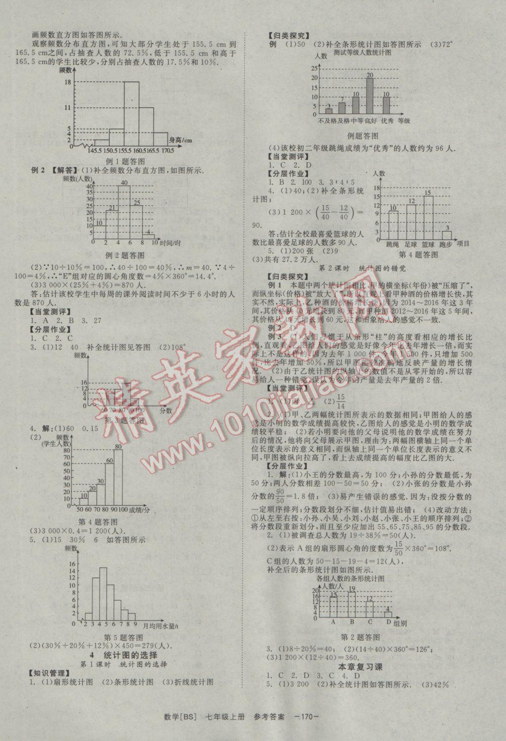 2016年全效學(xué)習(xí)七年級數(shù)學(xué)上冊北師大版 參考答案第14頁