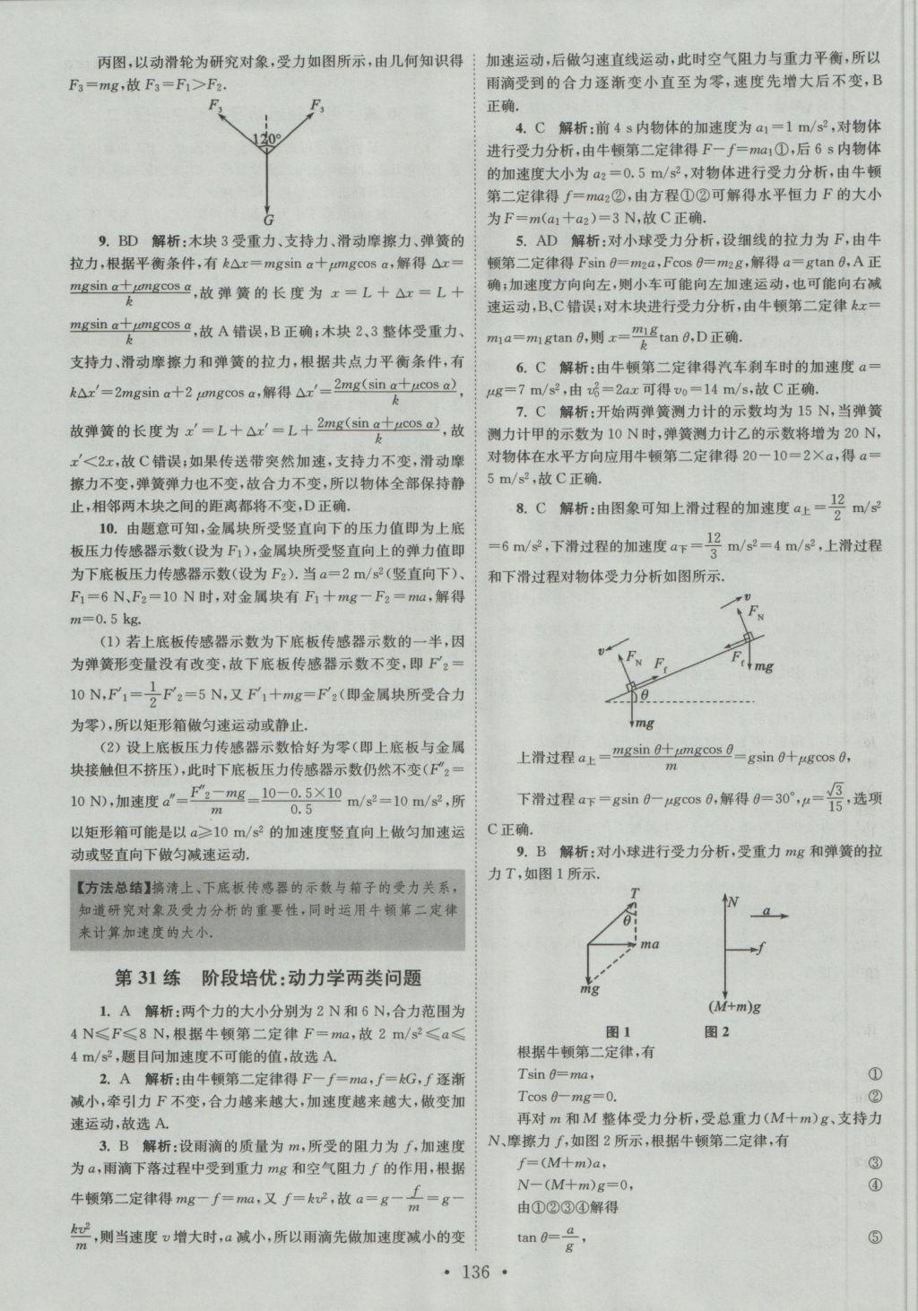 2016年小題狂做高中物理必修1人教版提優(yōu)版 參考答案第24頁(yè)