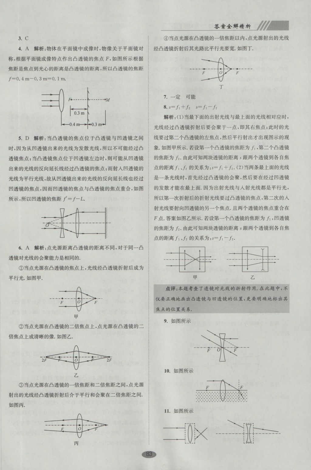 2016年初中物理小題狂做八年級(jí)上冊蘇科版巔峰版 參考答案第15頁