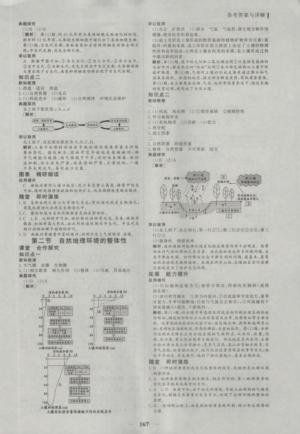 2016年優(yōu)化探究同步導(dǎo)學(xué)案地理必修1 參考答案第10頁