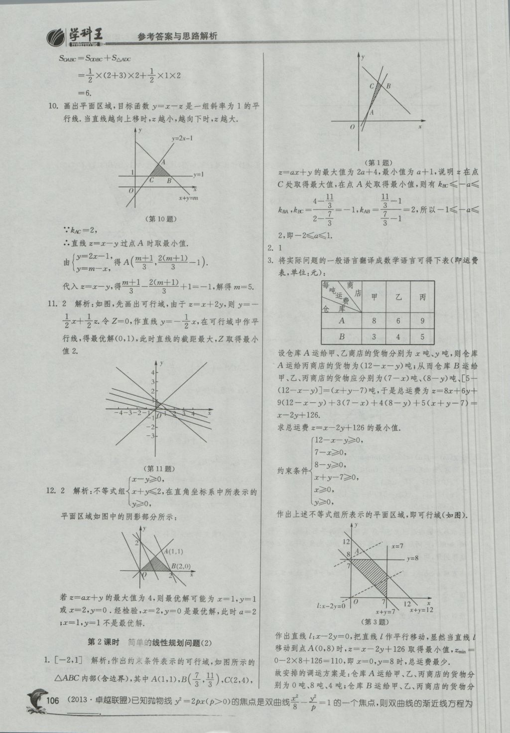 實驗班全程提優(yōu)訓練高中數(shù)學5必修蘇教版 參考答案第40頁