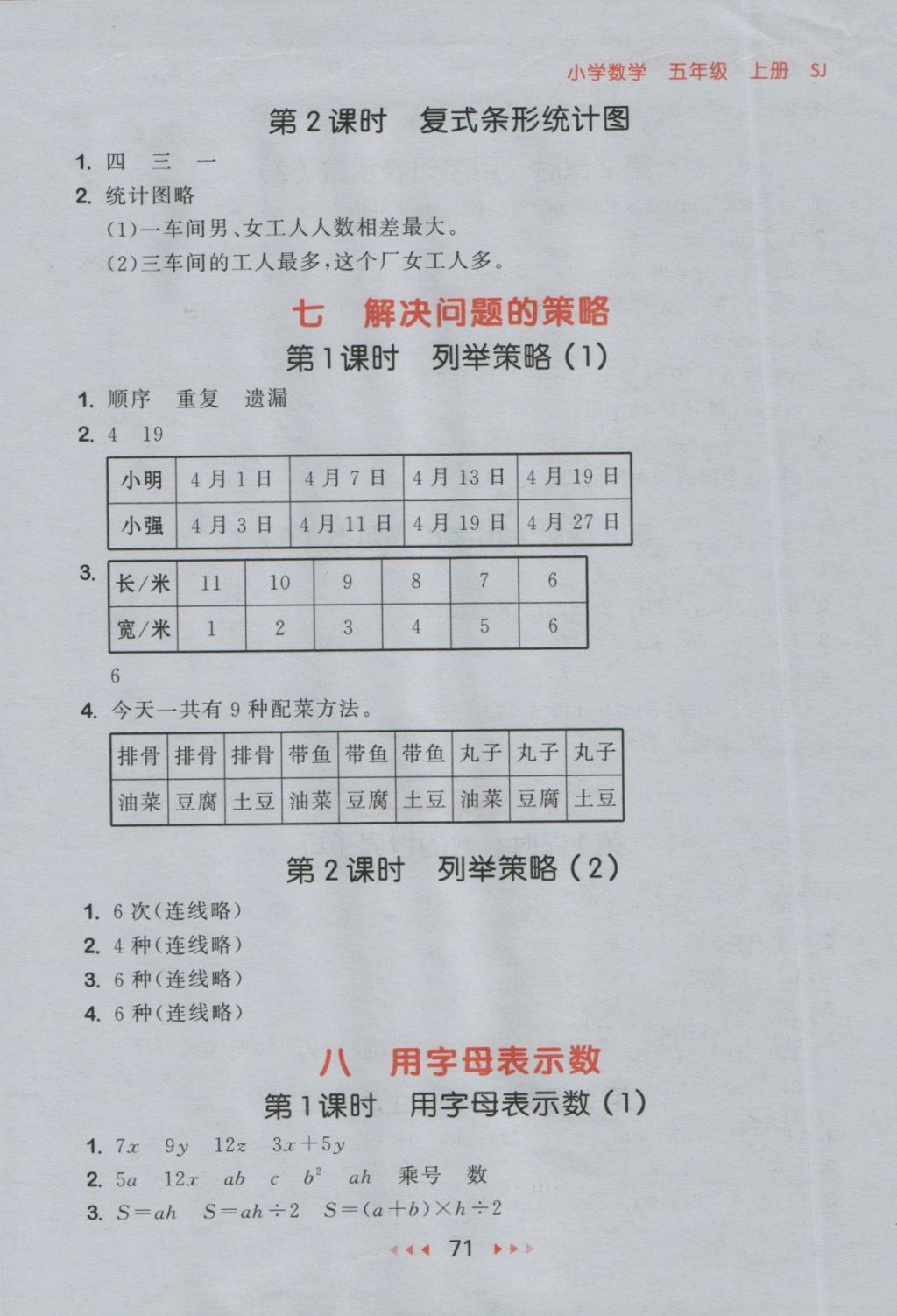 2016年53隨堂測小學(xué)數(shù)學(xué)五年級上冊蘇教版 參考答案第13頁