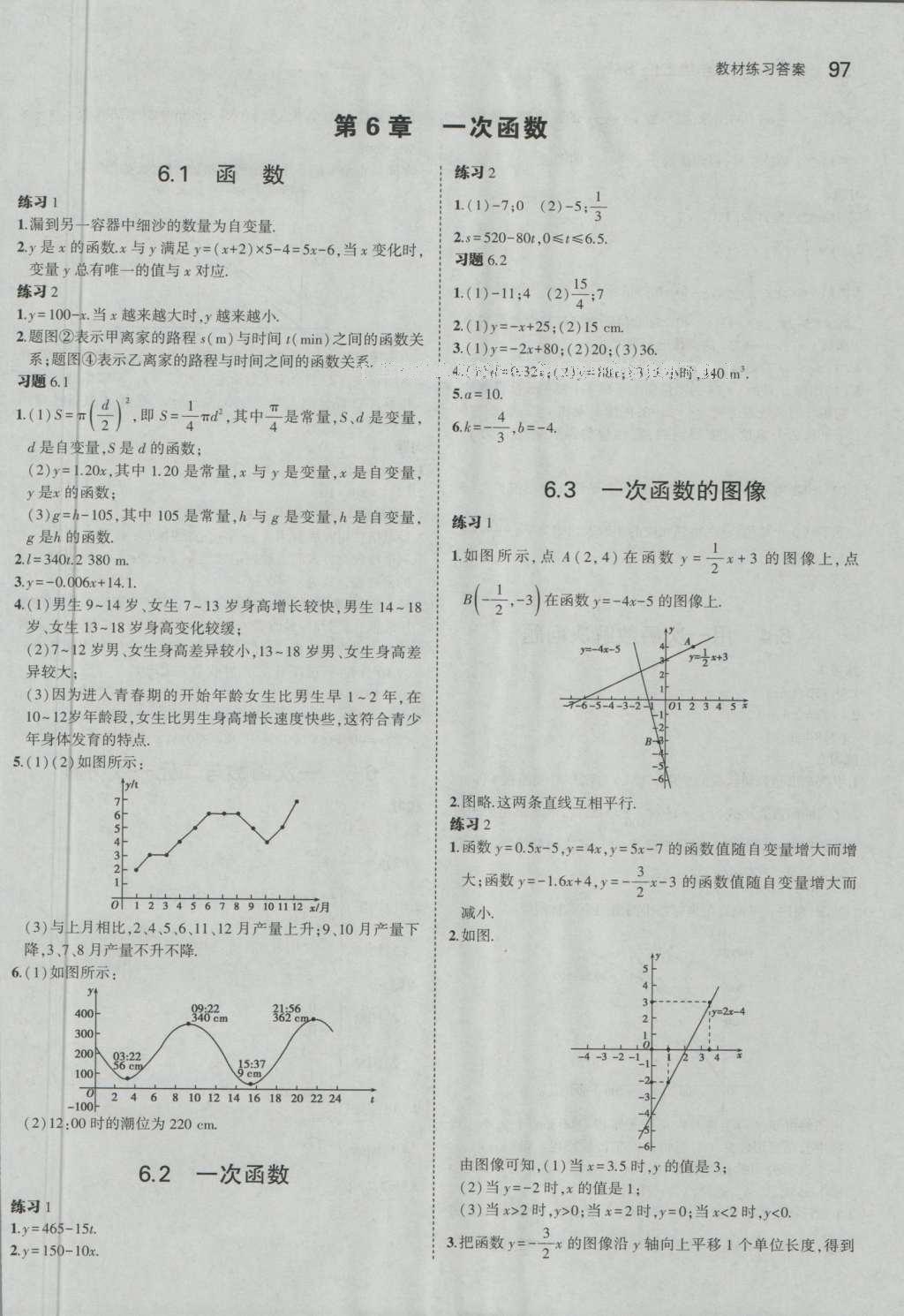 課本蘇科版八年級數(shù)學(xué)上冊 參考答案第79頁