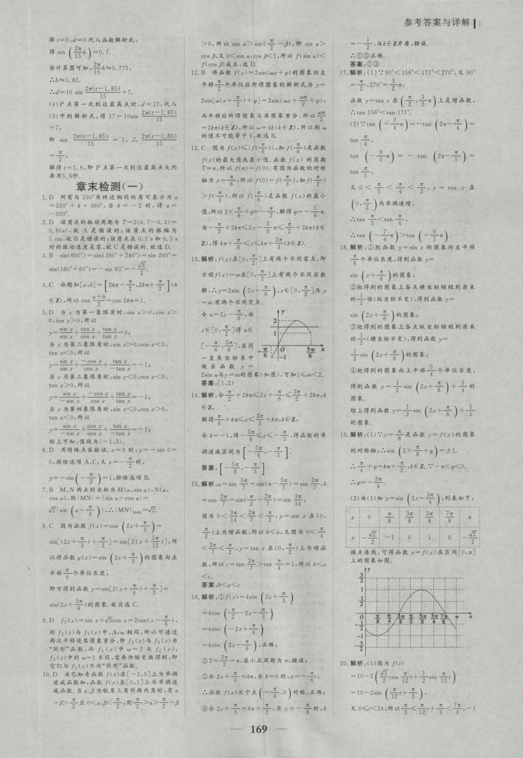 2016年優(yōu)化探究同步導(dǎo)學(xué)案數(shù)學(xué)必修4 參考答案第28頁(yè)