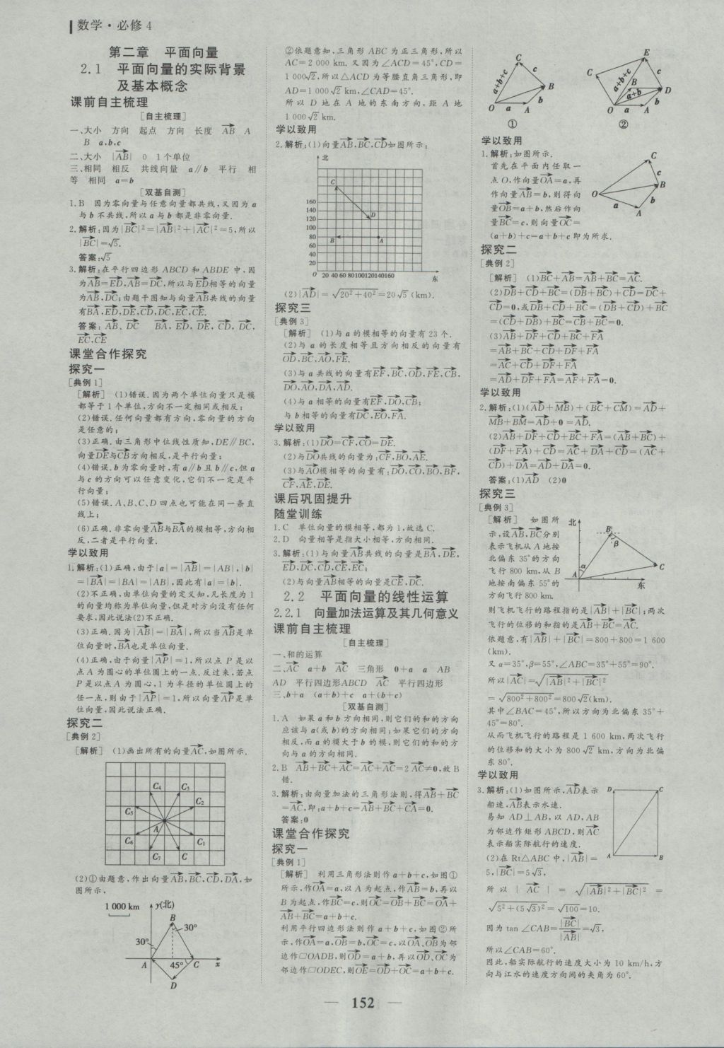 2016年優(yōu)化探究同步導(dǎo)學(xué)案數(shù)學(xué)必修4 參考答案第11頁