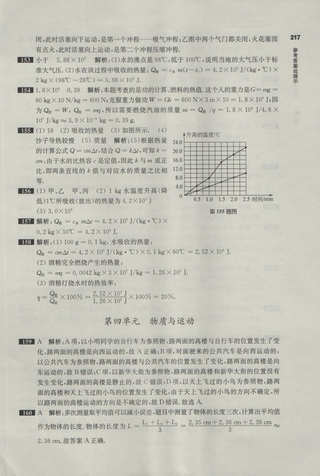 2017年百題大過關(guān)中考物理基礎(chǔ)百題 參考答案第15頁