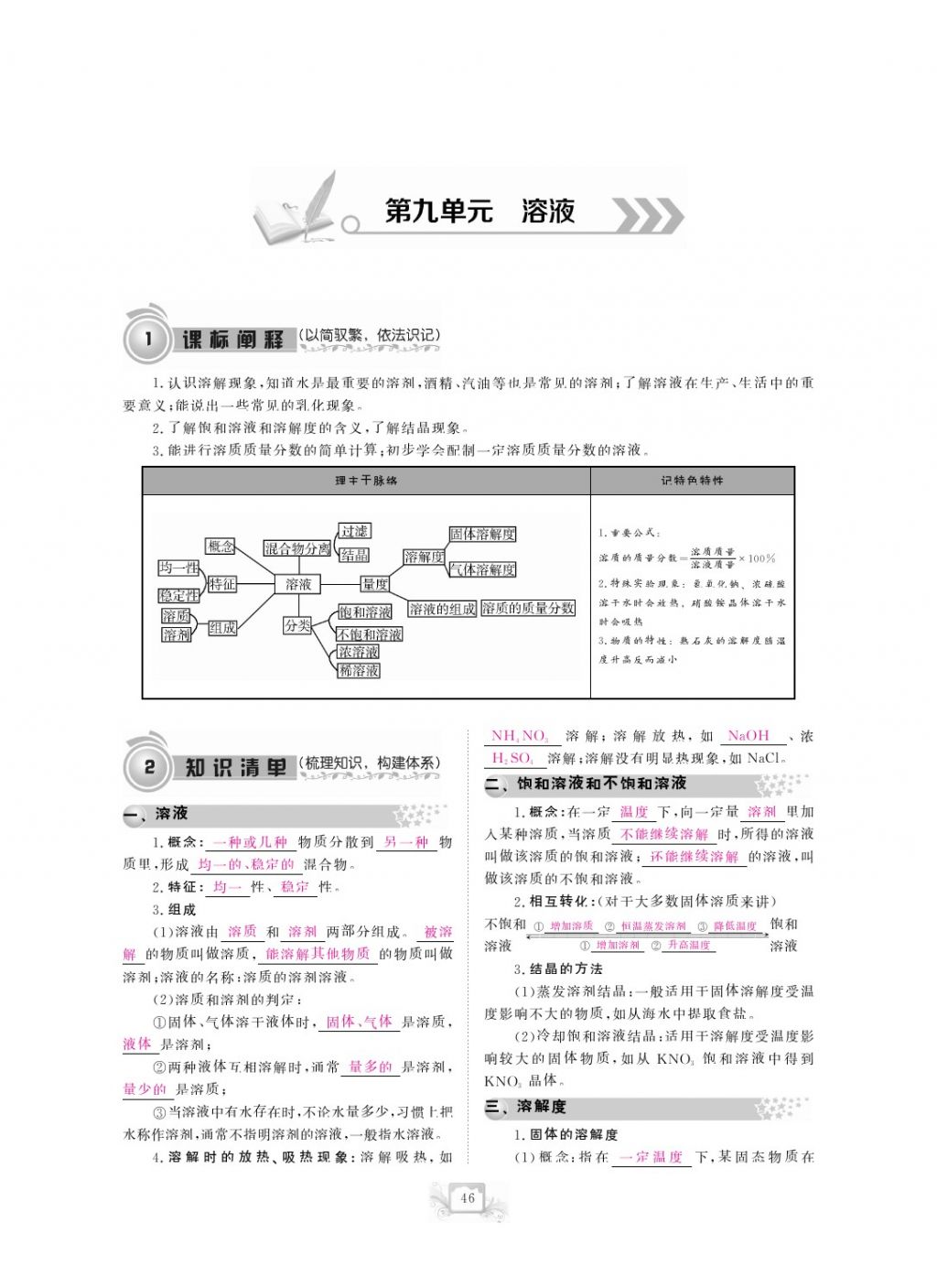 2017年芝麻開花中考方略化學(xué) 參考答案第49頁