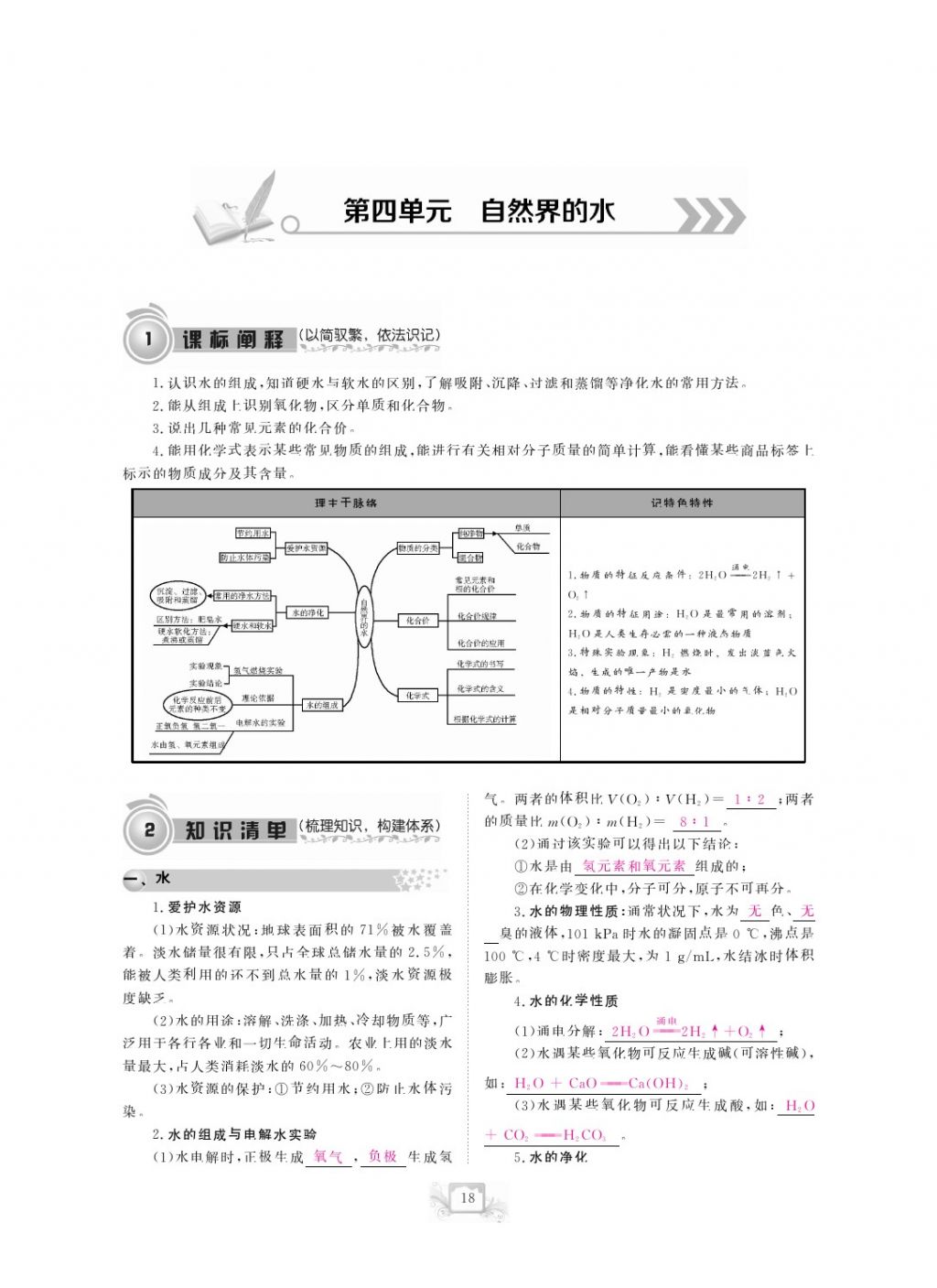 2017年芝麻開花中考方略化學(xué) 參考答案第21頁