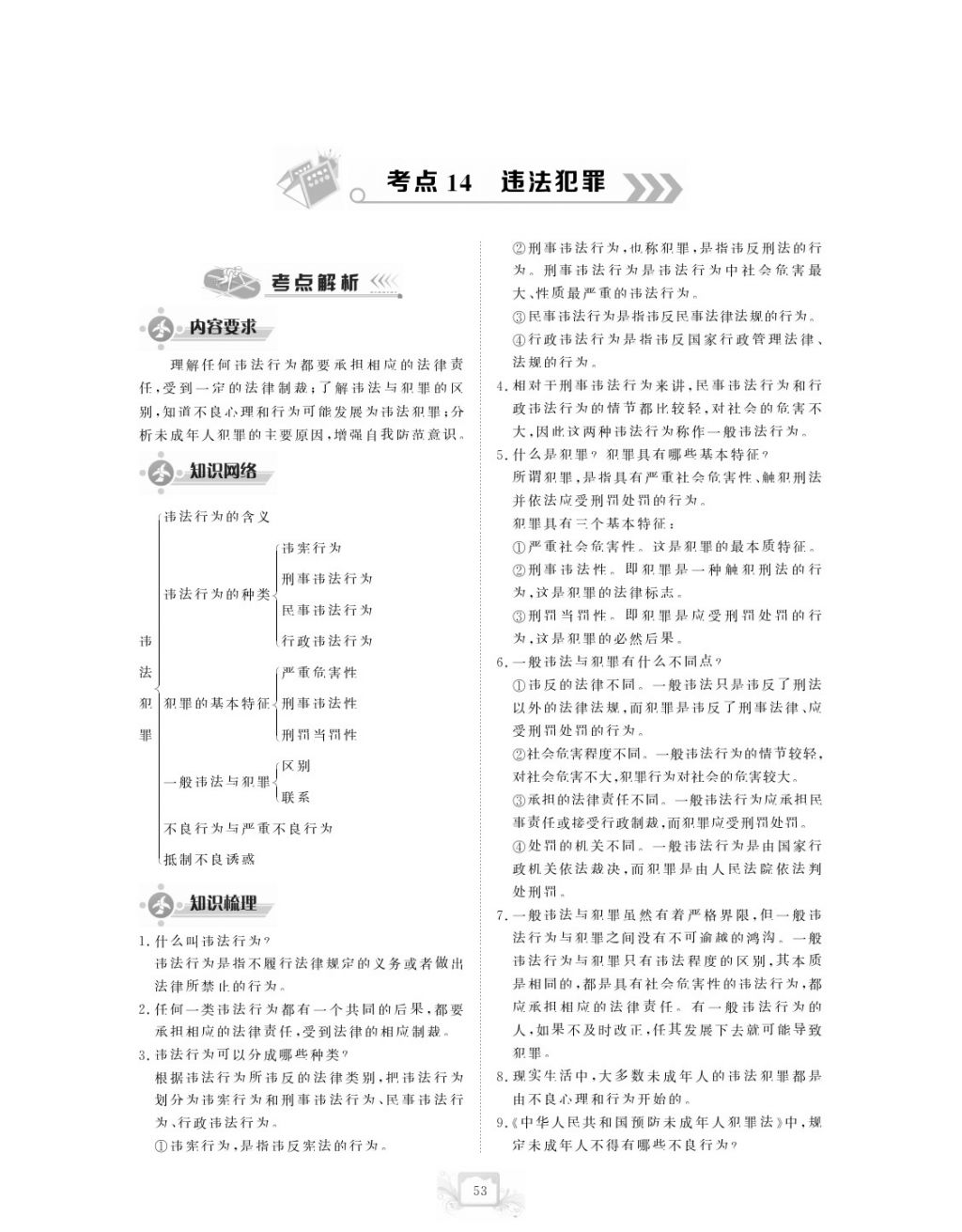 2017年芝麻開花中考方略思想政治 參考答案第56頁