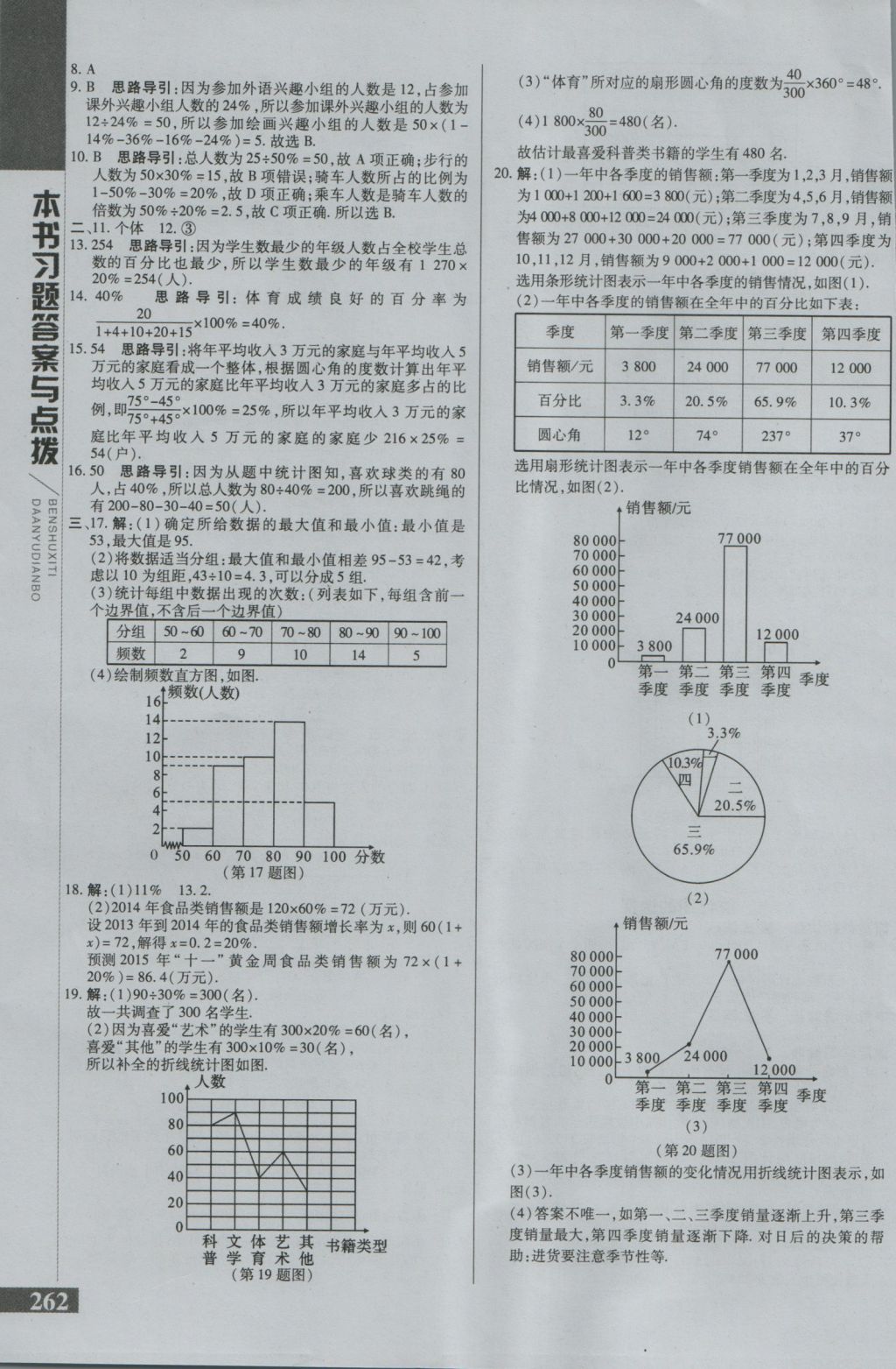 2016年倍速學(xué)習(xí)法七年級數(shù)學(xué)上冊北師大版 參考答案第22頁