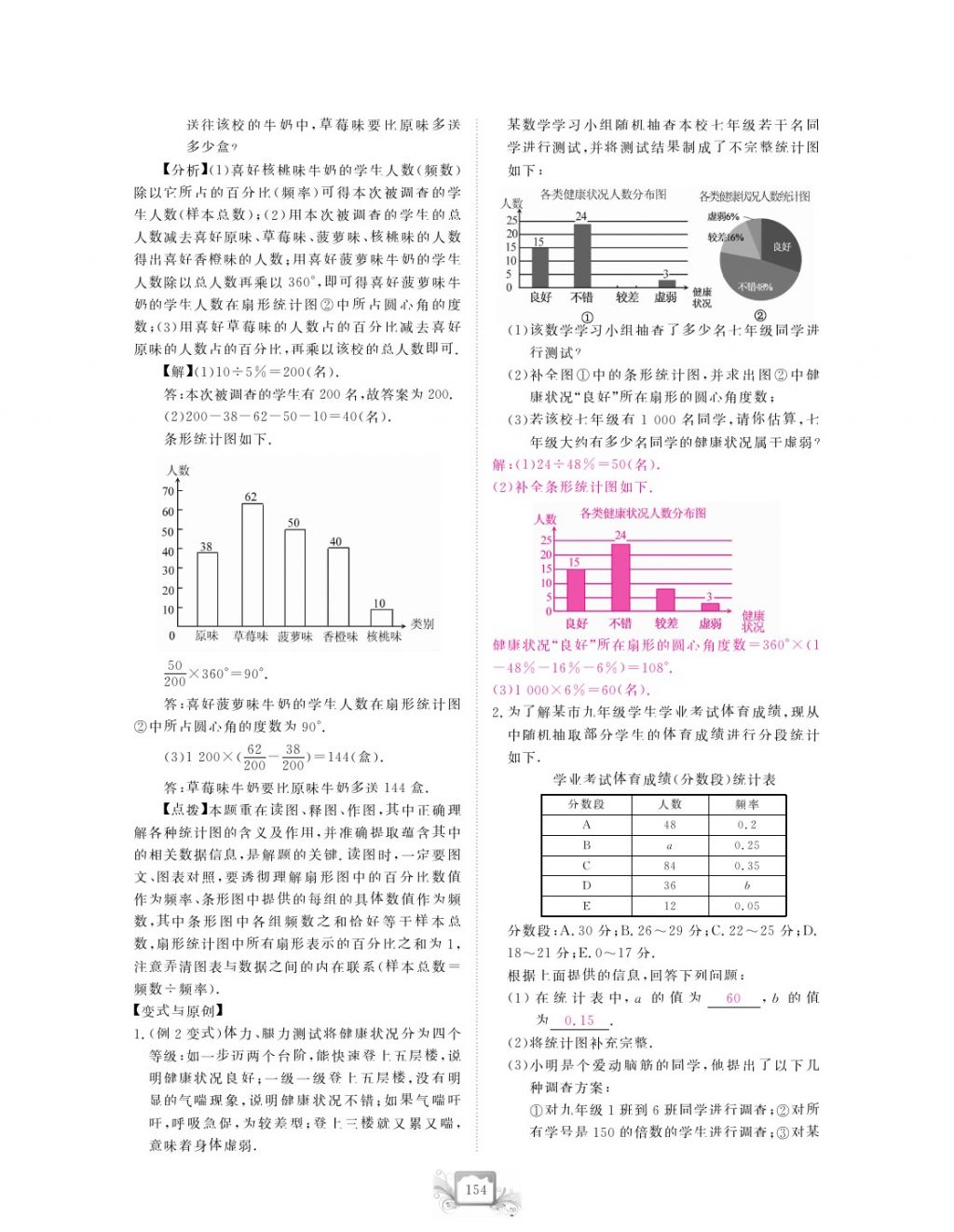 2017年芝麻开花中考方略数学 参考答案第157页