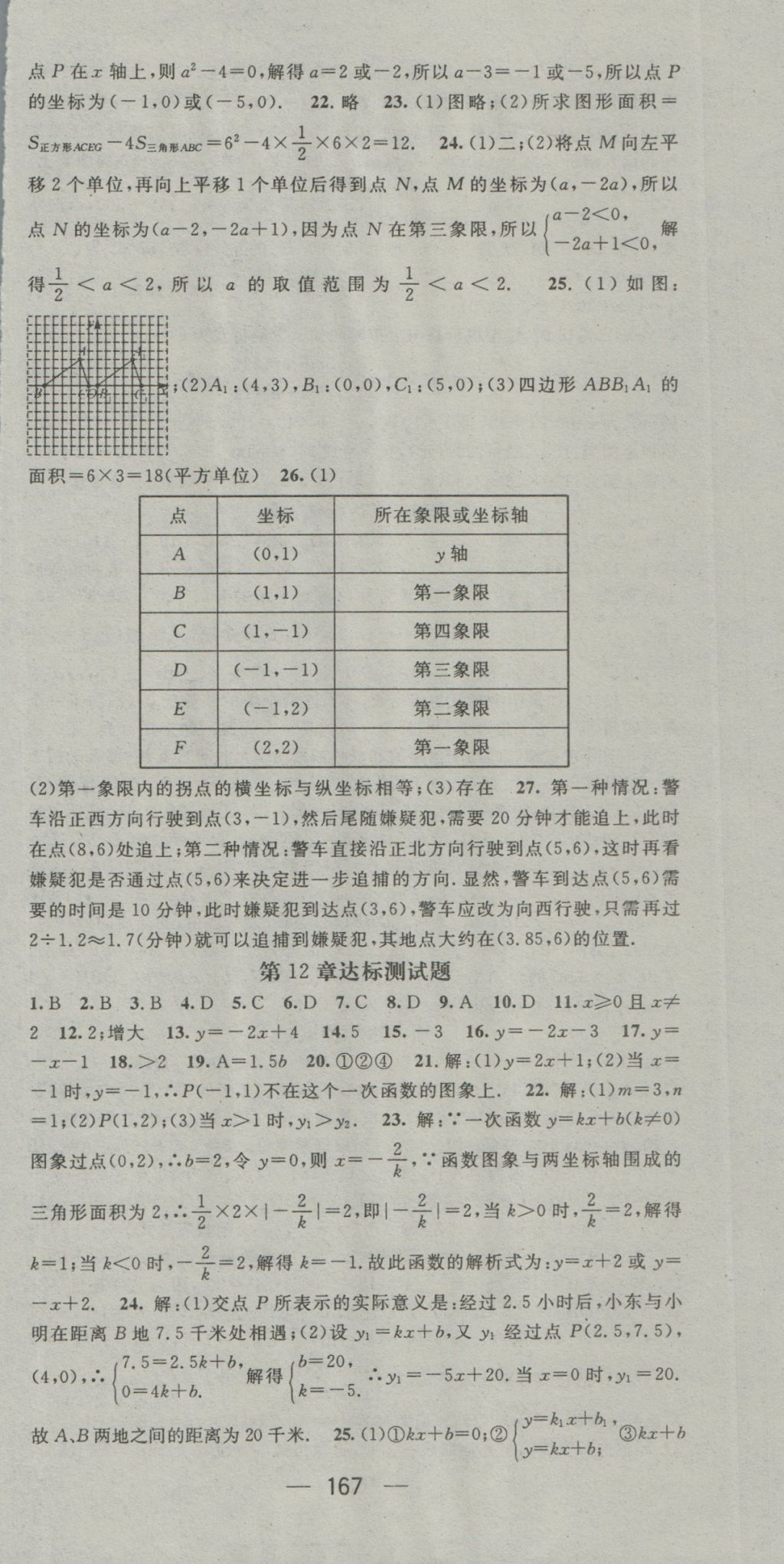 2016年精英新課堂八年級(jí)數(shù)學(xué)上冊(cè)滬科版 參考答案第27頁