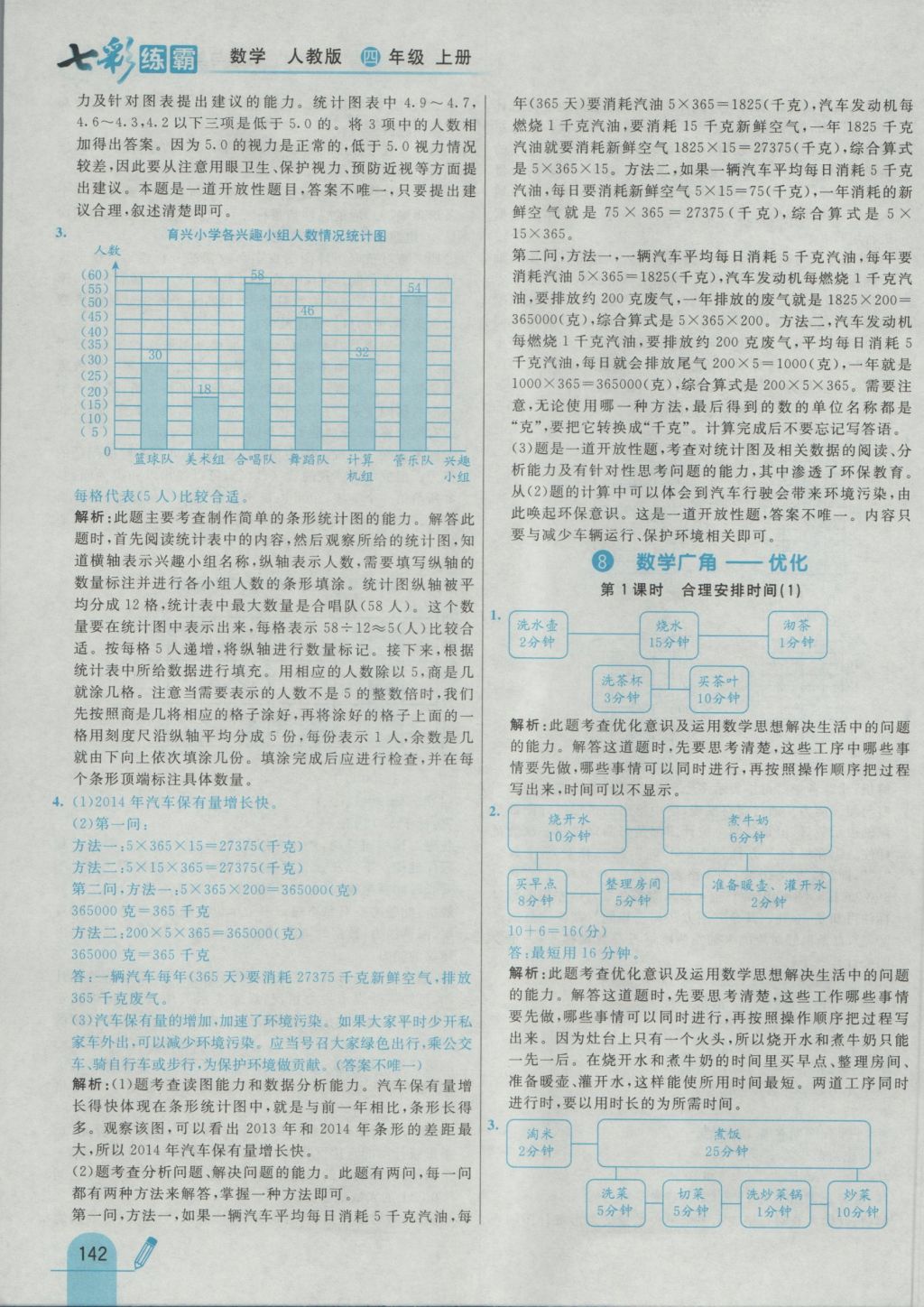 2016年七彩練霸四年級(jí)數(shù)學(xué)上冊(cè)人教版 參考答案第50頁