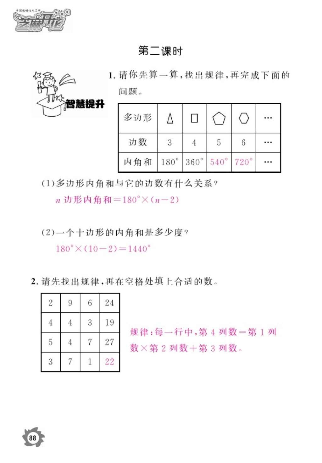 2016年數(shù)學(xué)作業(yè)本六年級(jí)上冊(cè)人教版江西教育出版社 參考答案第90頁(yè)