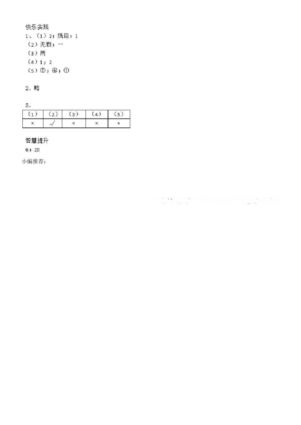 2016年數(shù)學(xué)作業(yè)本四年級上冊人教版江西教育出版社 參考答案第16頁