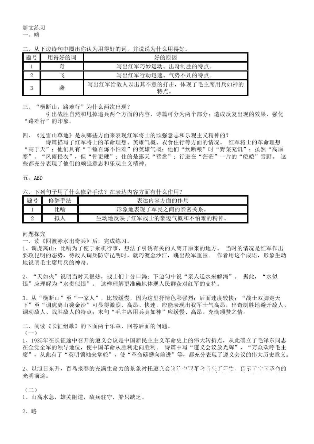 2016年補充習(xí)題八年級語文上冊蘇教版江蘇教育出版社 參考答案第2頁