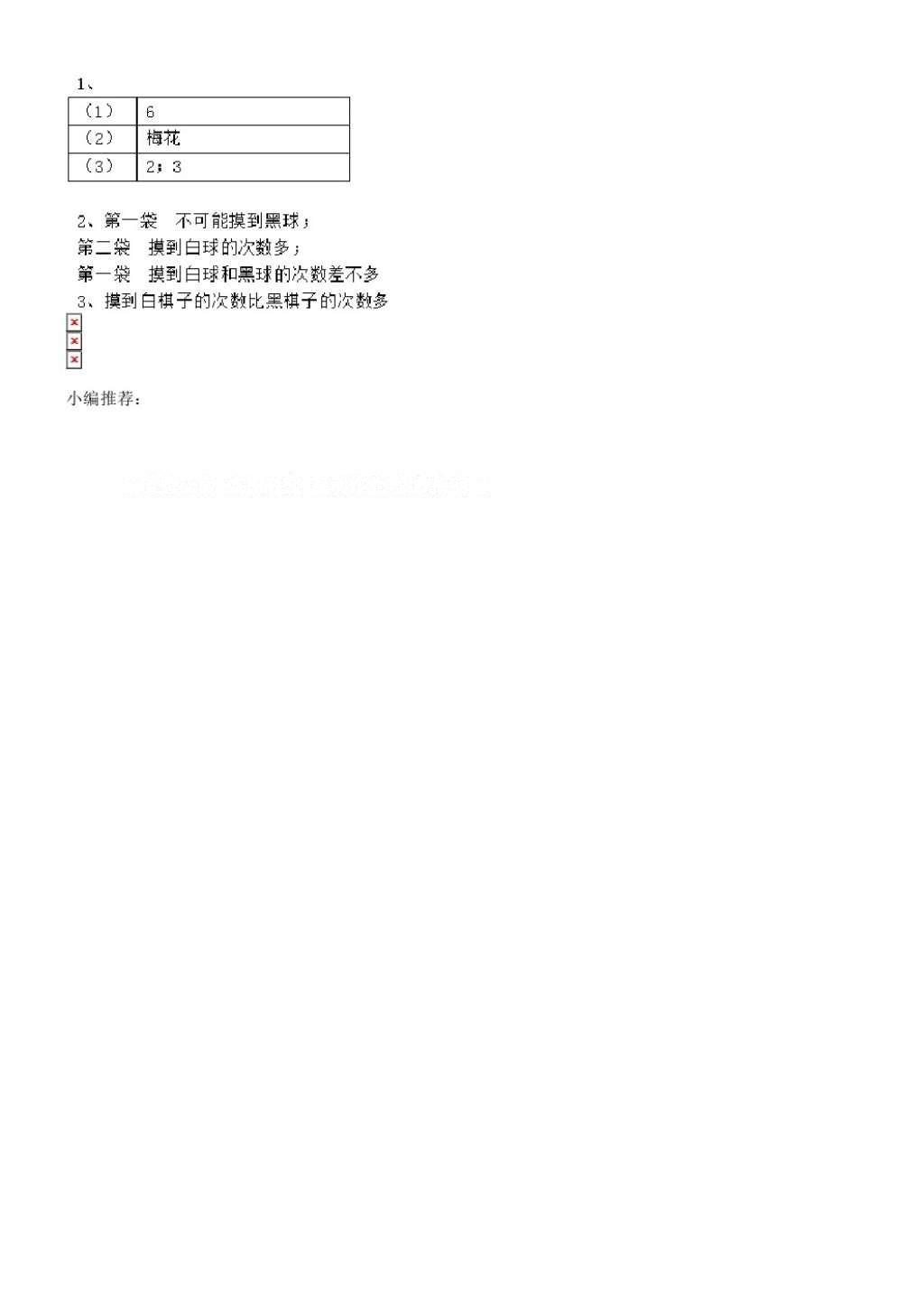 2016年补充习题四年级数学上册苏教版江苏凤凰教育出版社 参考答案第33页