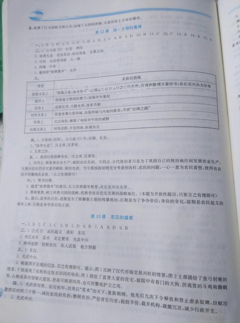 2016年新課程學習指導七年級中國歷史上冊華師大版 第6頁