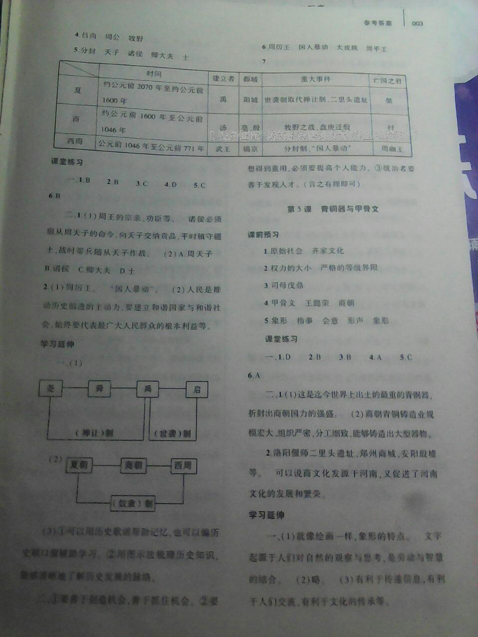 2016年基礎(chǔ)訓(xùn)練七年級歷史上冊人教版僅限河南省內(nèi)使用大象出版社 第3頁