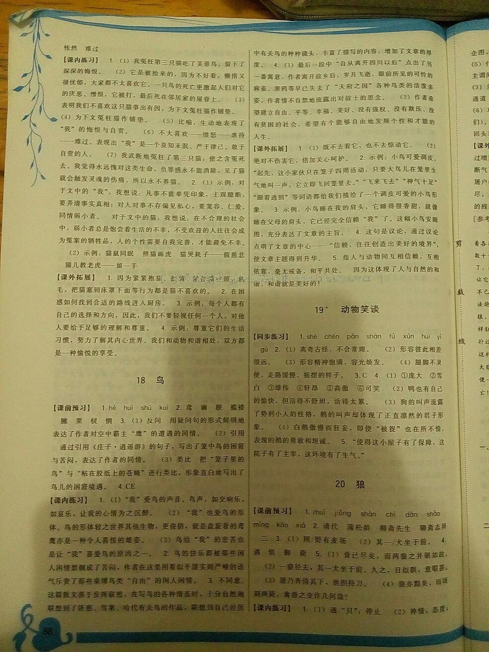 2016年頂尖課課練七年級語文上冊人教版 第15頁