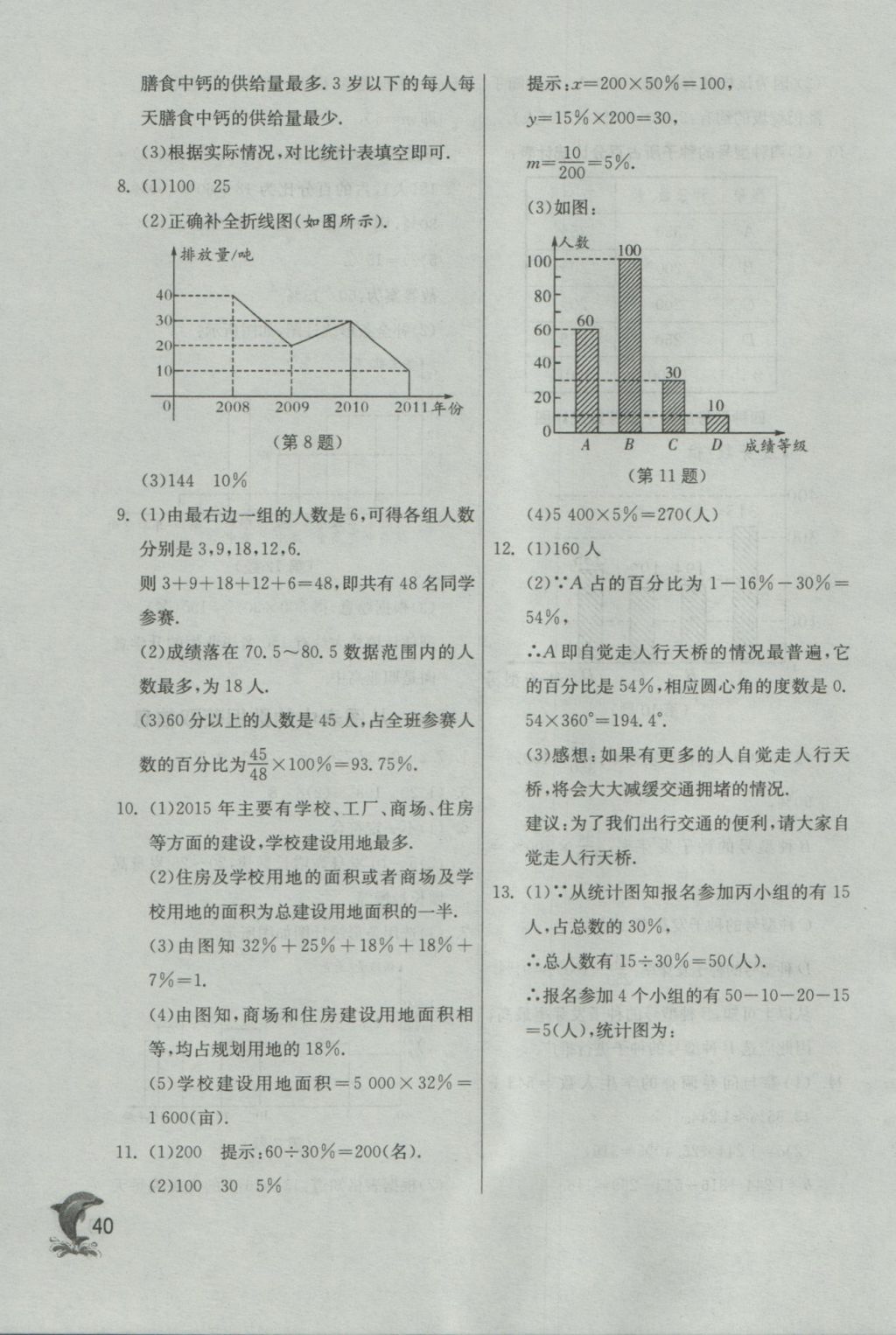 2016年實(shí)驗(yàn)班提優(yōu)訓(xùn)練七年級(jí)數(shù)學(xué)上冊(cè)蘇科版 參考答案第40頁(yè)