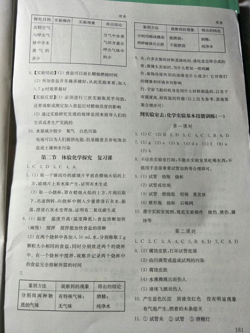 2016年初中基础训练八年级化学上册鲁教版五四制山东教育出版社 第3页