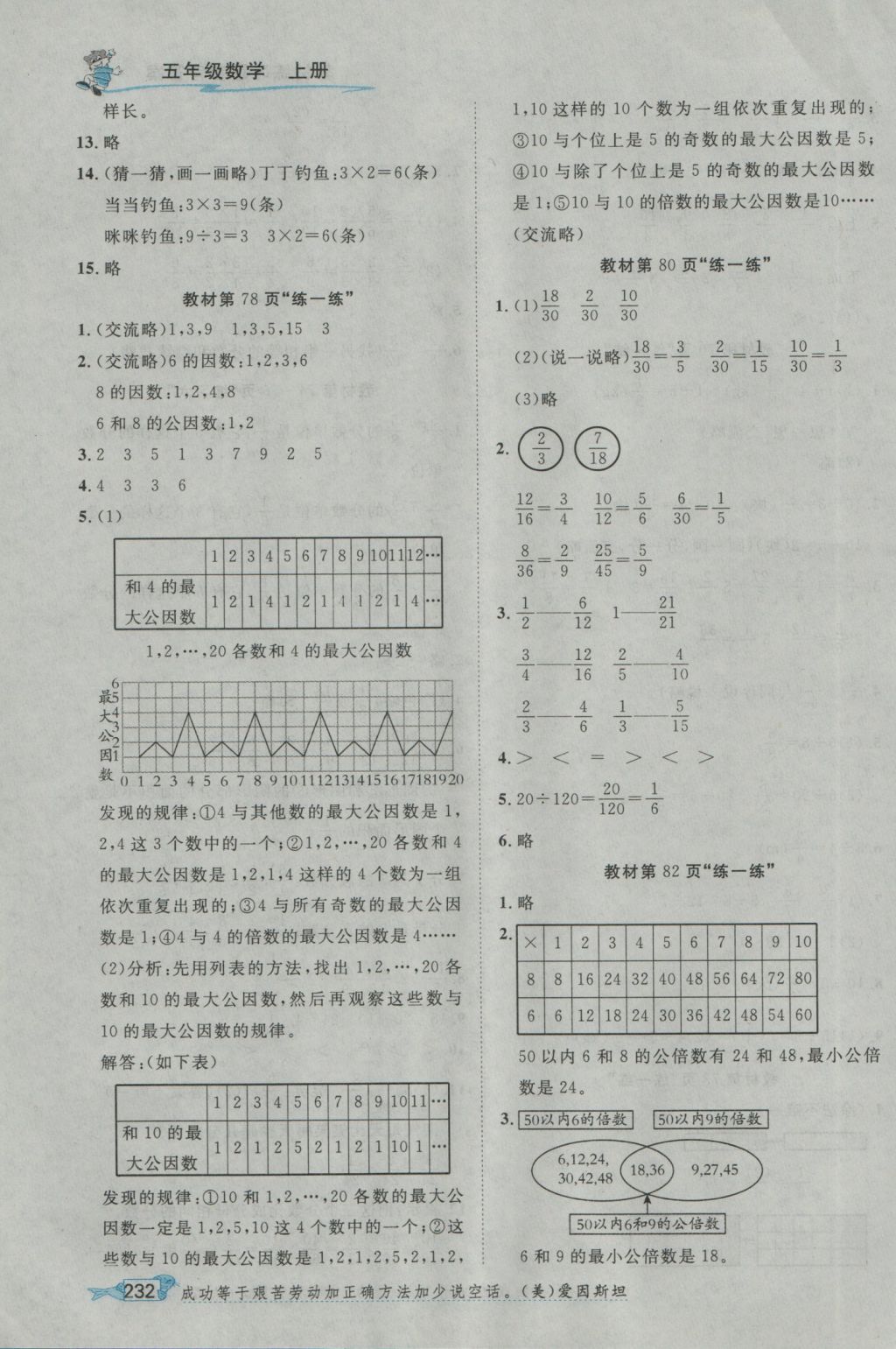 2016年我的筆記五年級數(shù)學上冊北師大版 參考答案第21頁